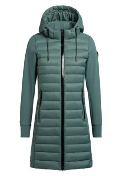 Khujo Ruth Matt - Winterjas - Kupfergrün -Mode Dameskleding Winkel 83eba495154e48c58758e196cca500d7