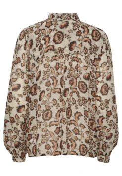 Part Two Viktorine - Overhemdblouse - Koi Japanese Flower Print -Mode Dameskleding Winkel 86b0d4783d61436399ea637b21f9af87