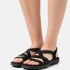 Skechers Reggae Slim Fit - Sandalen - Black Gore -Mode Dameskleding Winkel 87d8a516fd7b4a57959be40379a90e11