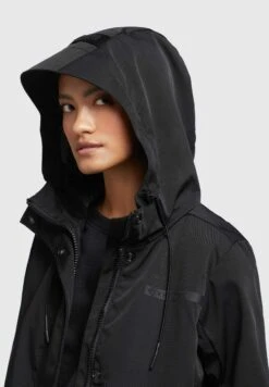 Khujo Jomana - Parka - Schwarz -Mode Dameskleding Winkel 88516fb2bbbe4a53984af49debfa84fc