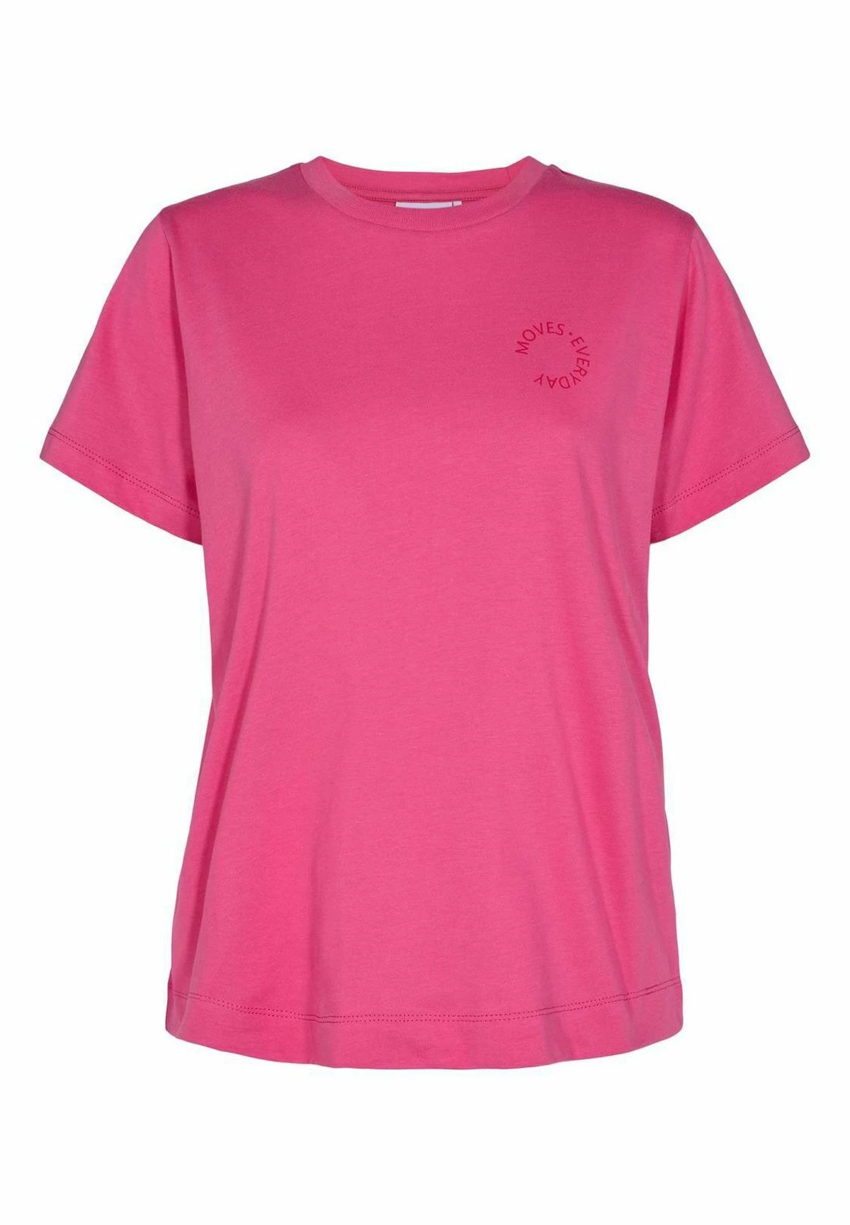 Moves Nielli - T-Shirt Basic - Shocking Pink 3 Moves Nielli - T-Shirt Basic - Shocking Pink