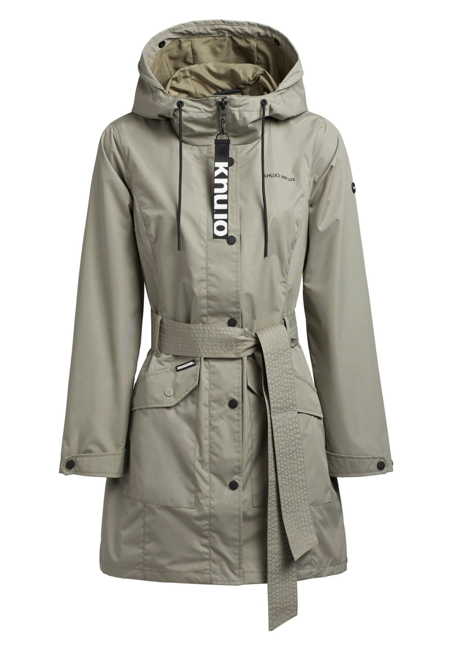 Khujo Lauren - Parka - Khaki 9 Khujo Lauren - Parka - Khaki - Afbeelding 7