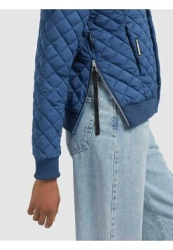 Khujo Monza - Jas - Blau -Mode Dameskleding Winkel 8f7ddb1c4bd7429699ce1a8302051fc5