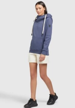 Khujo Rhabea - Hoodie - Dunkelblau -Mode Dameskleding Winkel 91afe145c430488fb87d0061808f7e45