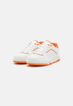 Sneakers Laag - White/Orange -Mode Dameskleding Winkel 942ab1e2a7814729a849f8a453c4132f