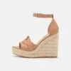 Steve Madden Sivian - Sandalen Met Hoge Hak - Camel -Mode Dameskleding Winkel 9640fea037a64bd2a36036646ef8f0ba