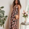 Anna Field Maxi-Jurk - Black/Pink/Multicoloured 2 Anna Field Maxi-Jurk - Black/Pink/Multicoloured -Mode Dameskleding Winkel 96709651080d423290ca2f3609bc50f0
