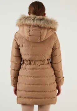 LELA Regular Fit - Winterjas - Camel -Mode Dameskleding Winkel 98ac59bd39274662894fce5756e3e15a