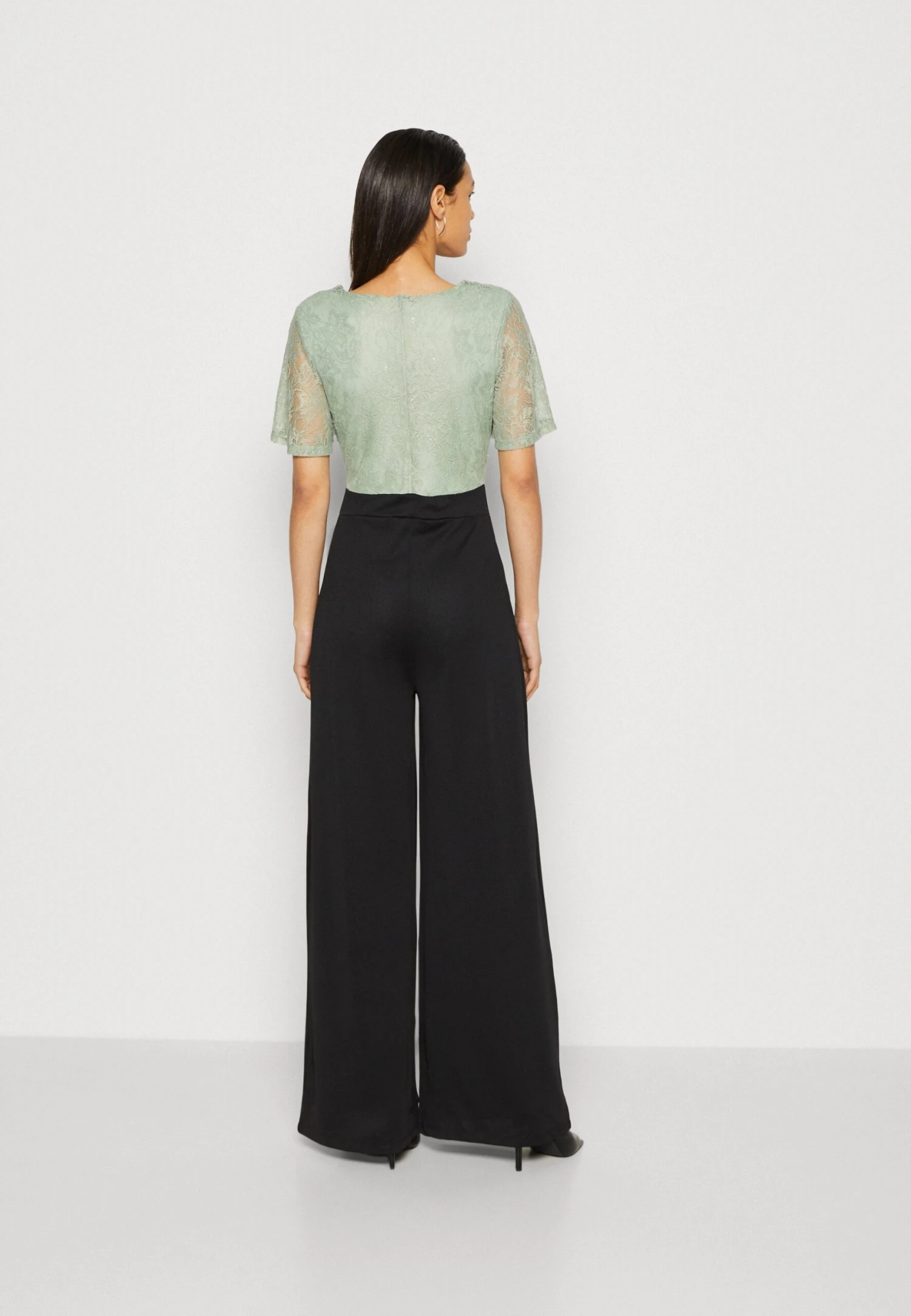 Anna Field Jumpsuit - Light Green/Black 5 Anna Field Jumpsuit - Light Green/Black - Afbeelding 3