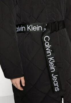 Calvin Klein Jeans Belted Quilted Coat - Winterjas - Black -Mode Dameskleding Winkel 9d18e8a0680f47a09986107eaebd2d0d