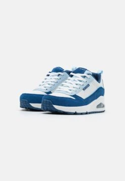 Uno - Sneakers Laag - Blue/White -Mode Dameskleding Winkel a1526cccc03749a8a3700805fb6aaed1