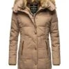Marikoo Lieblings - Winterjas - Taupe -Mode Dameskleding Winkel a35cd8949af04d8a9ebfa262a7c9fb0a