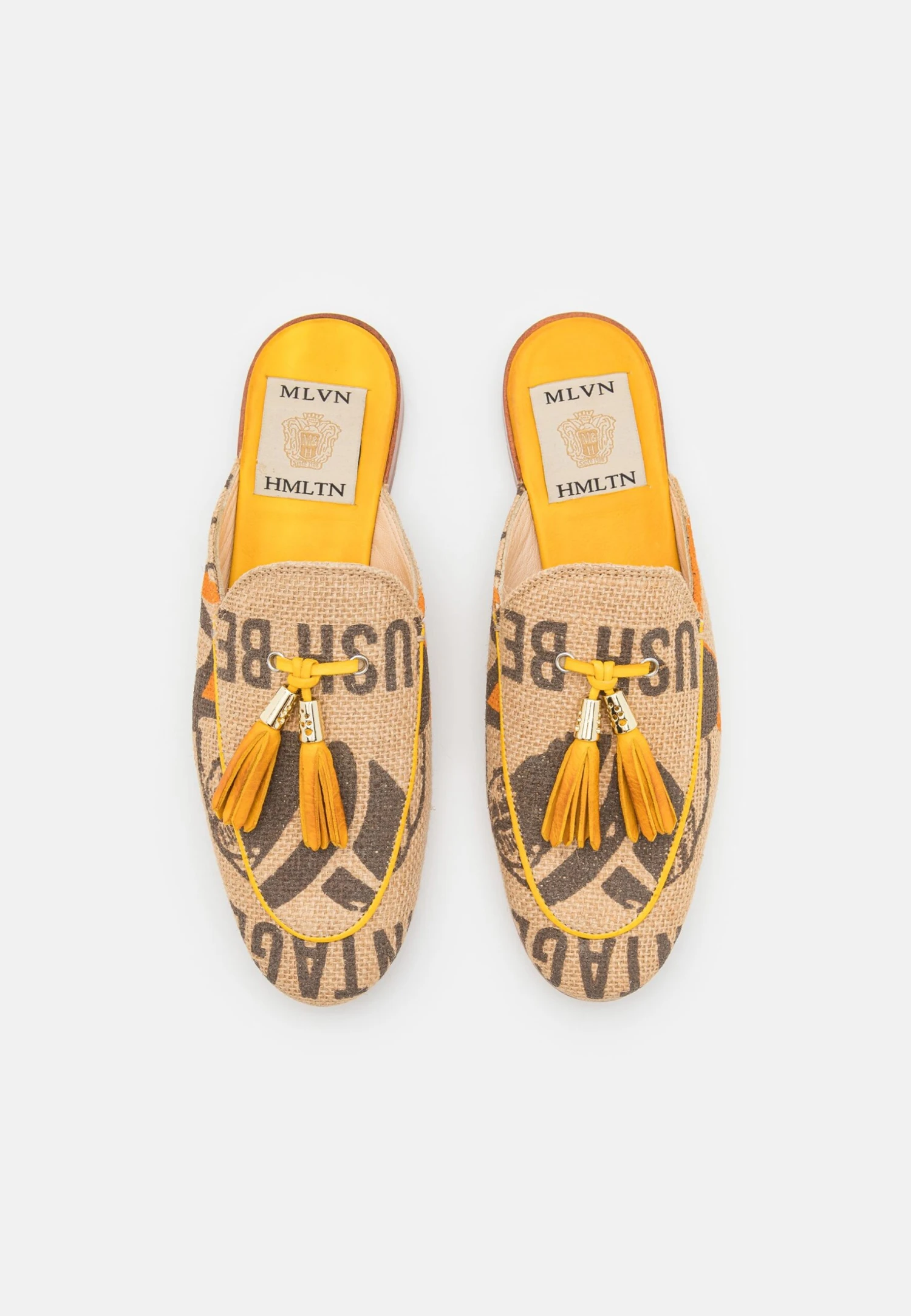 MELVIN & HAMILTON Scarlett- Muiltjes - Coffee/Sun/Goldd/Beige/Natural 8 MELVIN & HAMILTON Scarlett- Muiltjes - Coffee/Sun/Goldd/Beige/Natural - Afbeelding 6