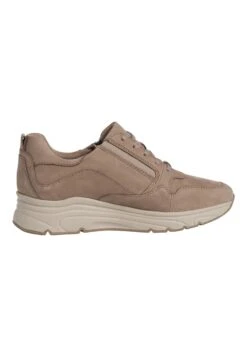 Tamaris Pure Relax - Sneakers Laag - Taupe Nubuc -Mode Dameskleding Winkel aa58c415ae114c518ddf50a072a1bcf3