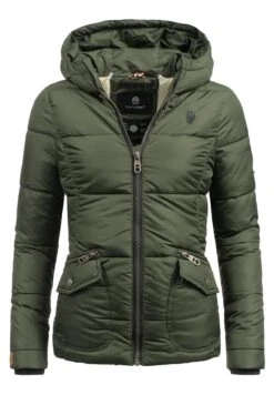 Navahoo Megan - Winterjas - Olive Green -Mode Dameskleding Winkel ac2b2bb2772e4ba1a6844aac18496af4