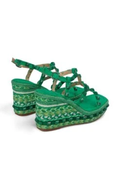 Alma En Pena Zavala - Sandalen Met Sleehak - Verde Oscuro 7 Alma En Pena Zavala - Sandalen Met Sleehak - Verde Oscuro -Mode Dameskleding Winkel add656f46e0d4976a8ecb68b8021a5d5