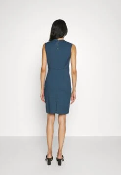 Patrizia Pepe Abito Dress - Etui-Jurk - Petrol Blue -Mode Dameskleding Winkel aed7c1a9ea1b46cc8b23015742a8cd10