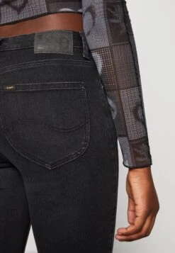 Lee Scarlett High - Jeans Skinny Fit - Tingled Black -Mode Dameskleding Winkel aee15c2b12604e33a6c0328301d6fdec