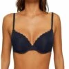ESPRIT Feminine Sexy Padded Bra - Beugel Bh - Navy -Mode Dameskleding Winkel b0f38b43217f4dc2b68d18f553ee3862