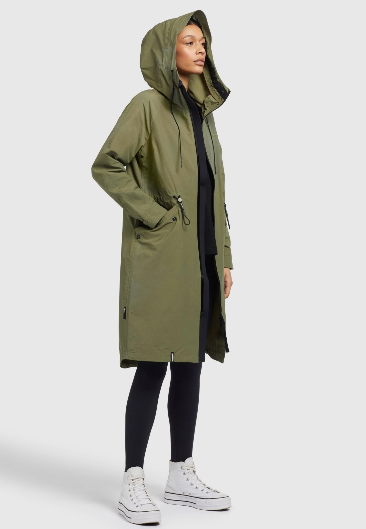 Khujo Marnia - Regenjas - Olivgrün 9 Khujo Marnia - Regenjas - Olivgrün - Afbeelding 7
