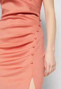 Wal G Wedding Marina Button Dress - Cocktailjurk - Pink -Mode Dameskleding Winkel b8fdb7dd825b4bcf86de48b87475f962