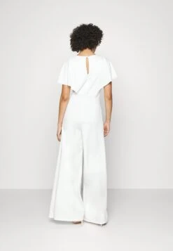 Wedding Betty V Neck Wrap - Jumpsuit - White -Mode Dameskleding Winkel bbbcfd661b3c405694375806b0ea546a