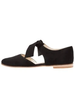 Anna Field Leather - Ballerina'S Met Enkelbandjes - Black -Mode Dameskleding Winkel bd6539eb898542fa83c6bc3dfbff8789