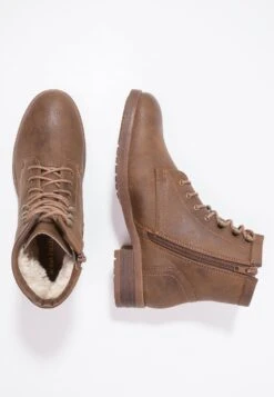 Anna Field Winter Boot - Veterboots - Coffee -Mode Dameskleding Winkel be01f28626204beb8ebc507c55715f3f