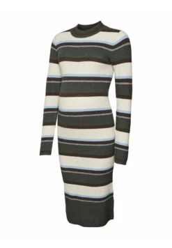 Mamalicious Mlcasey - Gebreide Jurk - Whitecap Gray -Mode Dameskleding Winkel bfb688be2e3e4a918a7a51b34ac1af40