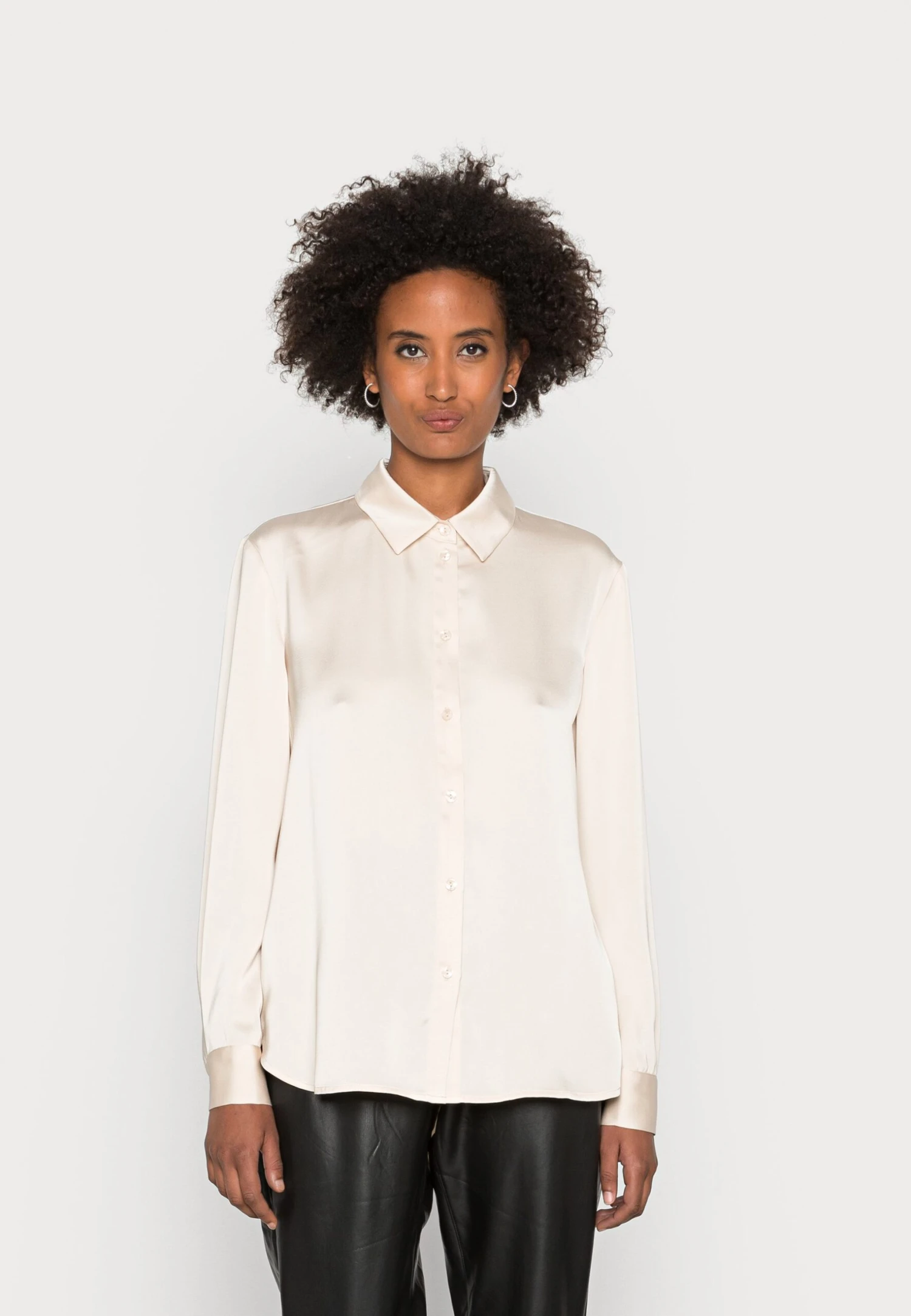 Anna Field Overhemdblouse - Nude 3 Anna Field Overhemdblouse - Nude