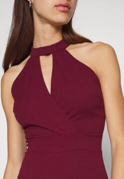 Wal G Arry Wide Leg- Jumpsuit - Wine -Mode Dameskleding Winkel c3eade9eb31f462baee91be24c5767c3