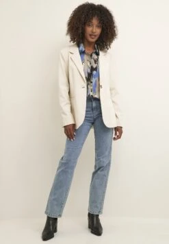 Kaffe Sakura - Blazer - Antique White 9 Kaffe Sakura - Blazer - Antique White -Mode Dameskleding Winkel c553ed6e1ec847969a2f9c286265547a