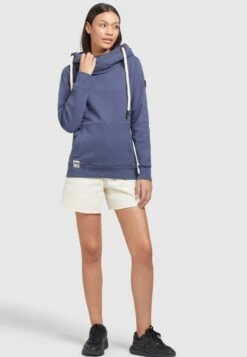 Khujo Rhabea - Hoodie - Dunkelblau -Mode Dameskleding Winkel c84e349d33e7418dbfc3f3fd24cebfcc