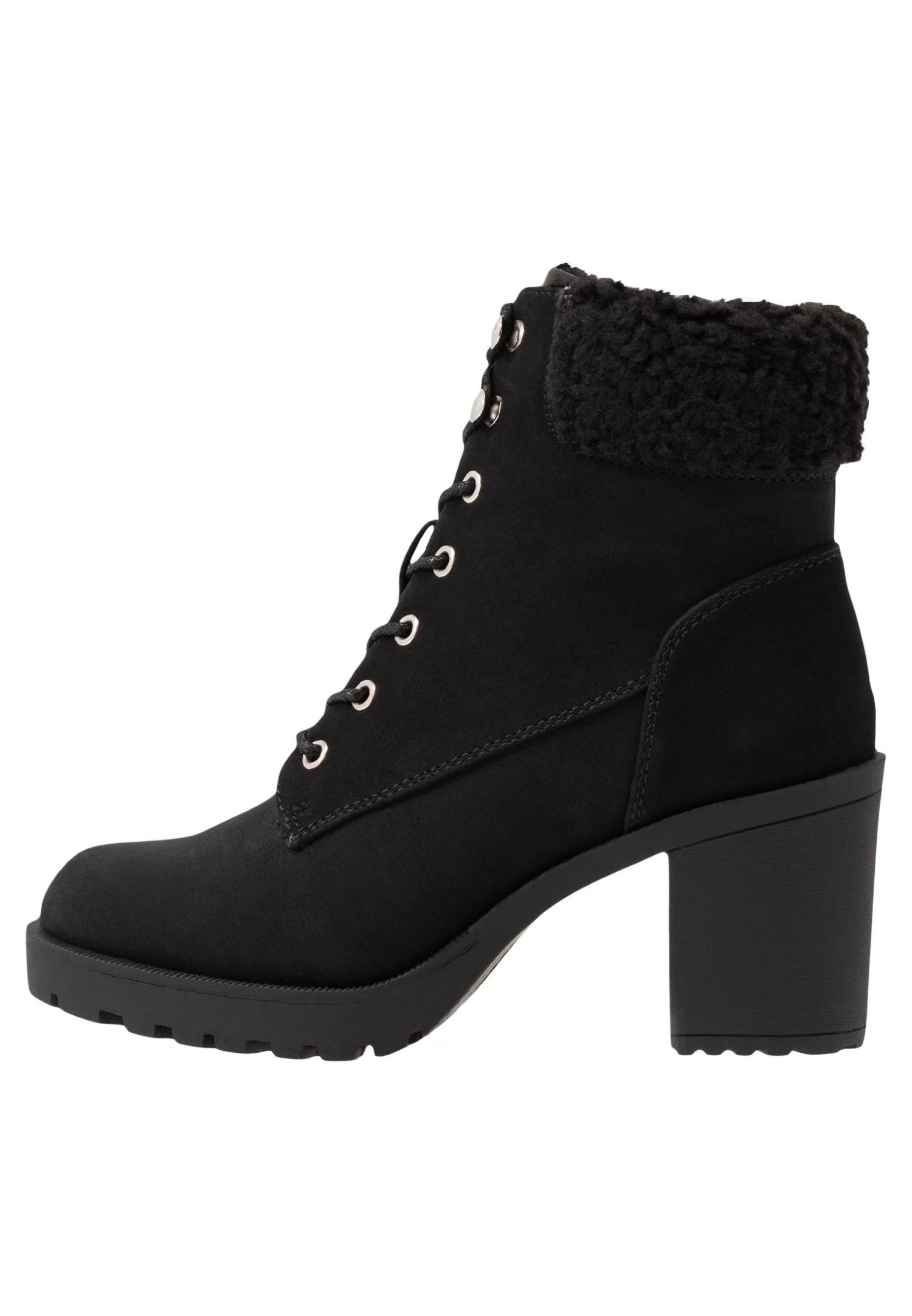 Anna Field Winter Boot - Enkellaarsjes Met Plateauzool - Black 4 Anna Field Winter Boot - Enkellaarsjes Met Plateauzool - Black - Afbeelding 2