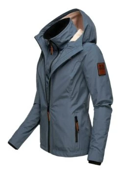 Marikoo Erdbeere - Outdoorjas - Dusty Blue -Mode Dameskleding Winkel cb5c826a19a24cb6928d7e90a57efcfc