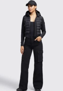 Khujo Dalis Matt - Jas - Schwarz -Mode Dameskleding Winkel cc849543472944409ab21a81618fec53