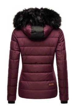 Marikoo Unique - Winterjas - Dark Red Melange -Mode Dameskleding Winkel cd9189bacada401fa754f854e9f94e96