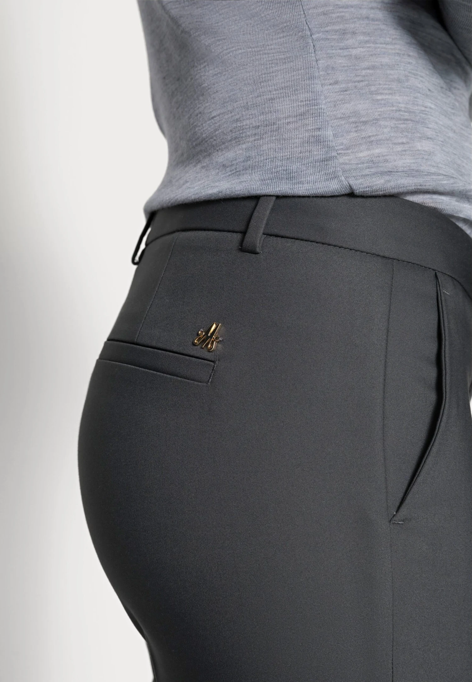 Mos Mosh Abbey Night Pant - Broek - Antracite 7 Mos Mosh Abbey Night Pant - Broek - Antracite - Afbeelding 5