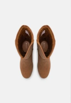 Anna Field Winter Boot - Enkellaarsjes Met Sleehak - Cognac -Mode Dameskleding Winkel cffb9f97d1de47db94e1ac2c257045ff