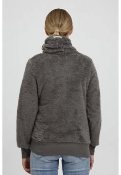 OXMO Oxanniki - Fleece Trui - Grey 10 OXMO Oxanniki - Fleece Trui - Grey -Mode Dameskleding Winkel d0164498d3d84cbb9c78d2e049f93eb9