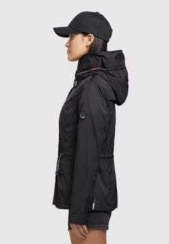 Khujo Debby - Lichte Jas - Schwarz -Mode Dameskleding Winkel d06ded5380c84ed8bf451c10b4da8e49