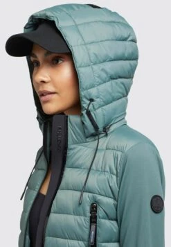 Khujo Dalis Matt - Jas - Kupfergrün -Mode Dameskleding Winkel d16fd3f24aed4a0d90c39b32546b9a7c