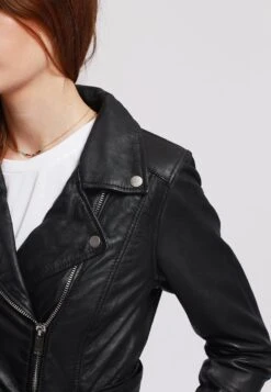 Lee Cooper Beatriz - Leren Jas - Black -Mode Dameskleding Winkel d3a373f1572443dd97944f4f8fef19e8