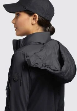 Khujo Dalis Matt - Jas - Schwarz -Mode Dameskleding Winkel d5fc4d4bc40542bf9de734fc869fa01b