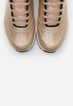 Uno - Sneakers Laag - Champagne Gold Glitter Hot Melt -Mode Dameskleding Winkel d673965eafd8451fb677aa50e0191b2a