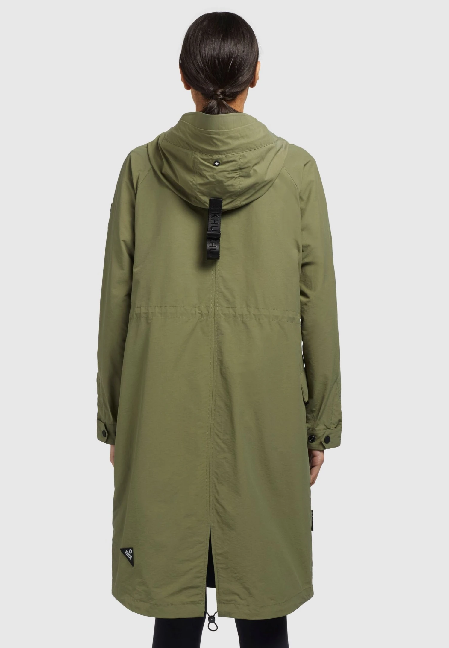 Khujo Marnia - Regenjas - Olivgrün 5 Khujo Marnia - Regenjas - Olivgrün - Afbeelding 3