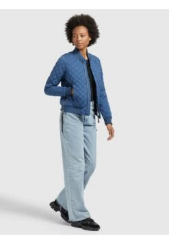 Khujo Monza - Jas - Blau -Mode Dameskleding Winkel e10abff500f74c5b8d7c89599e3e99c0