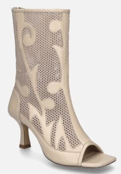 Gerry Weber Civita 09 - Cowboy-/Bikerlaarsjes - Creme -Mode Dameskleding Winkel e15cc3e42a9c43648bad0e72808509b3