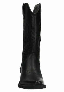 Western Aus - Cowboy-/Bikerlaarzen - Black 11 Western Aus - Cowboy-/Bikerlaarzen - Black -Mode Dameskleding Winkel e251729e3cde453381ec39fc7a4d93df