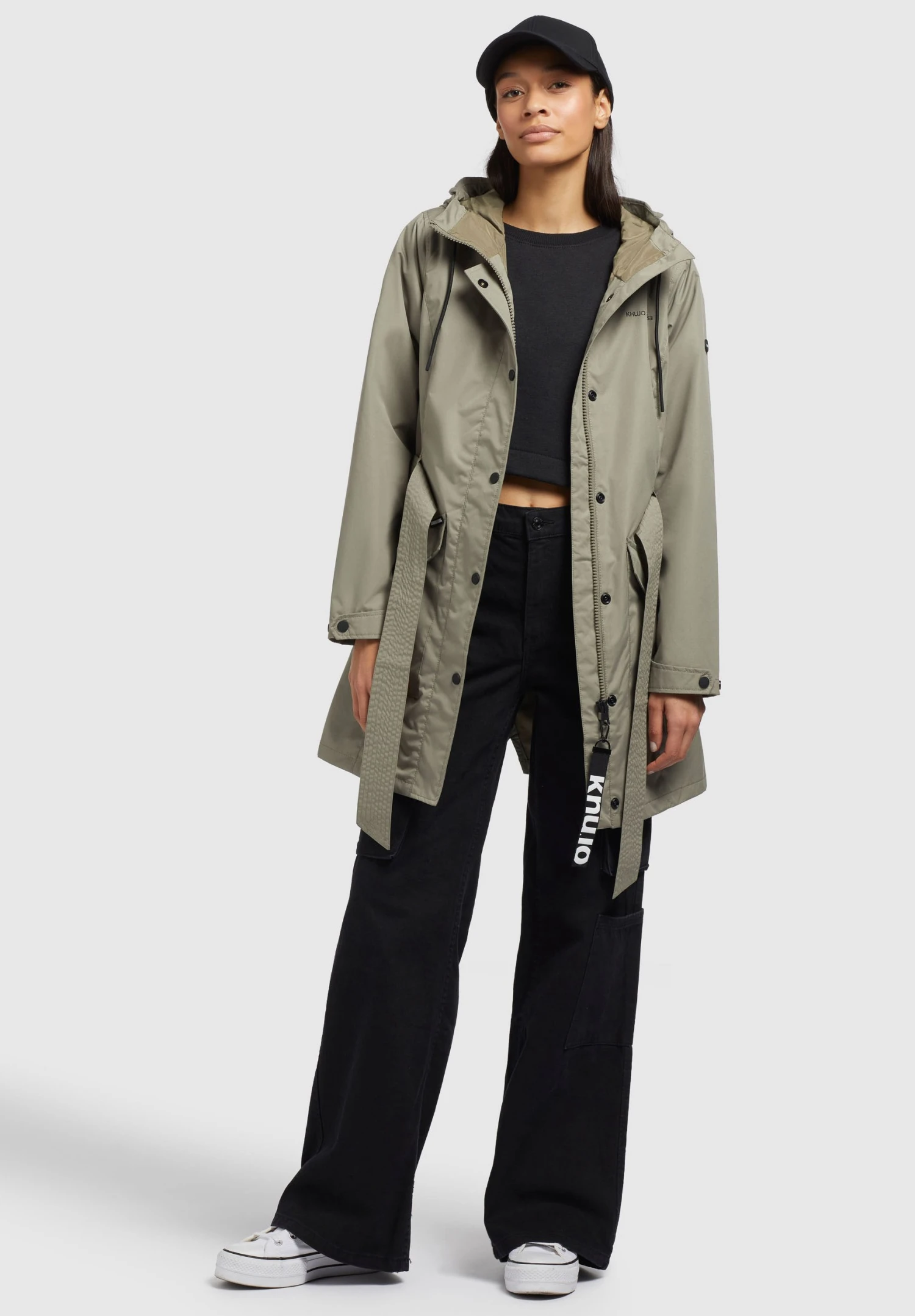 Khujo Lauren - Parka - Khaki 8 Khujo Lauren - Parka - Khaki - Afbeelding 6